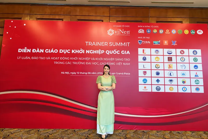 Trainer Summit — Diễn đàn Giáo dục Khởi nghiệp Quốc gia, Hà Nội 12/08/2023